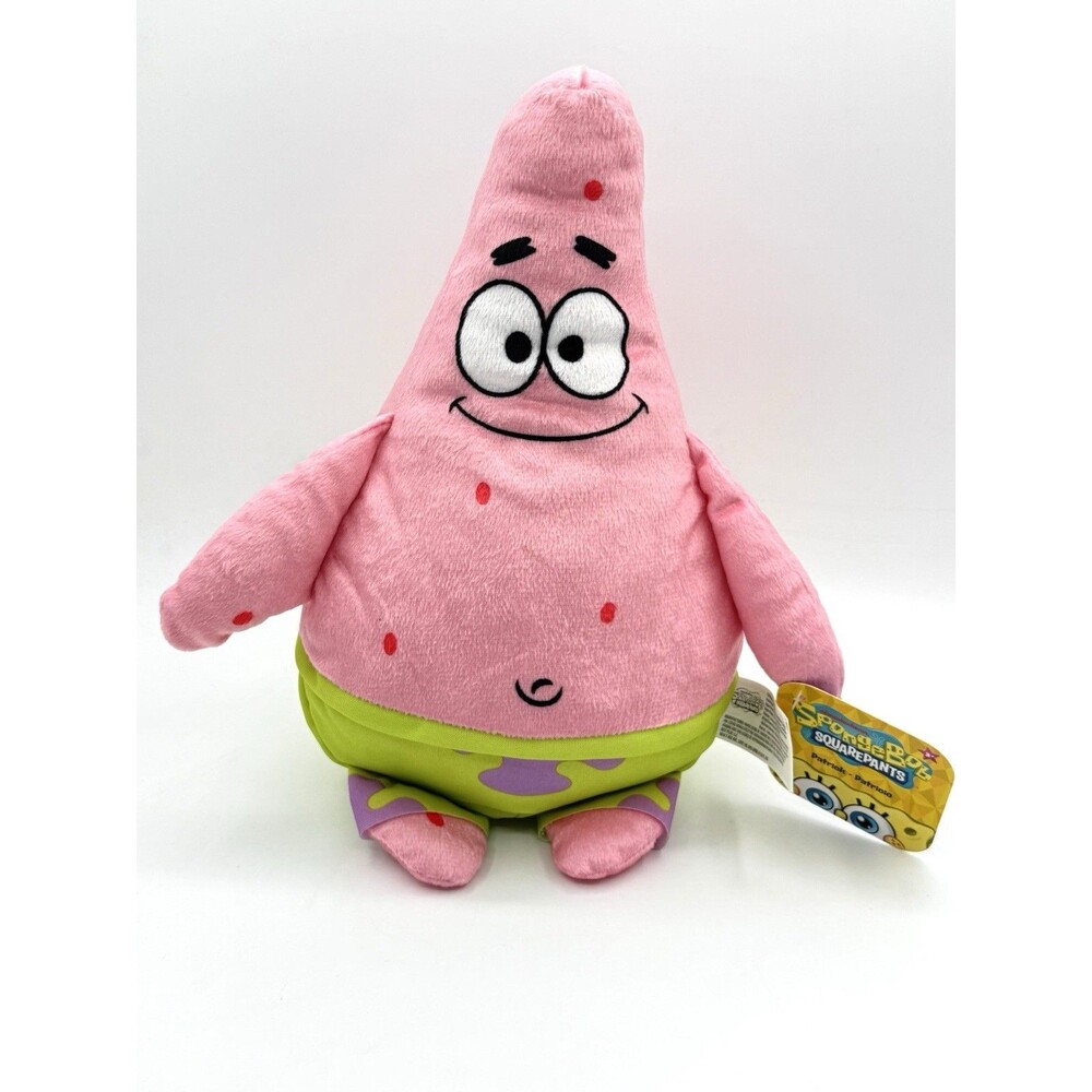 Spongebob Squarepants 12 In. Plush Patrick Stuffed Toy Nickelodeon Just Play